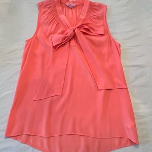 Lilly Pulitzer sleeveless silk top